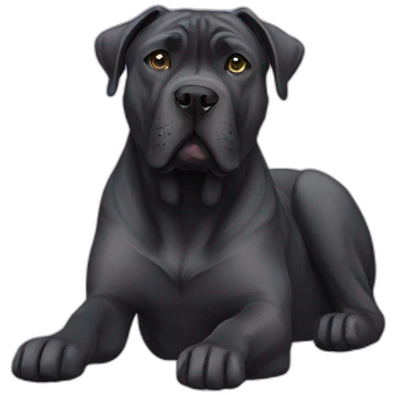 Dog cane corso emoji