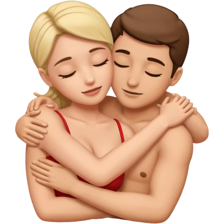 Hombre y mujer teniendo sexo anal emoji