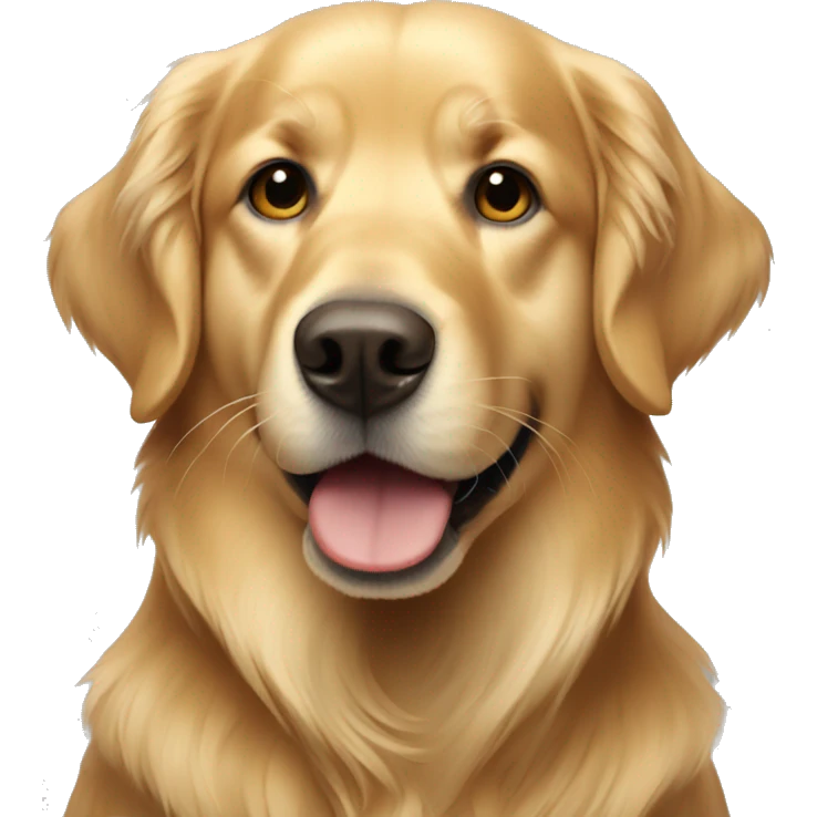 Golden retriever  emoji