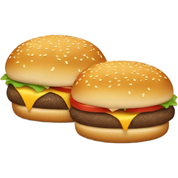 feet with burger emoji
