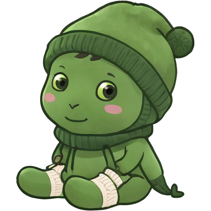 Realistic baby emoji