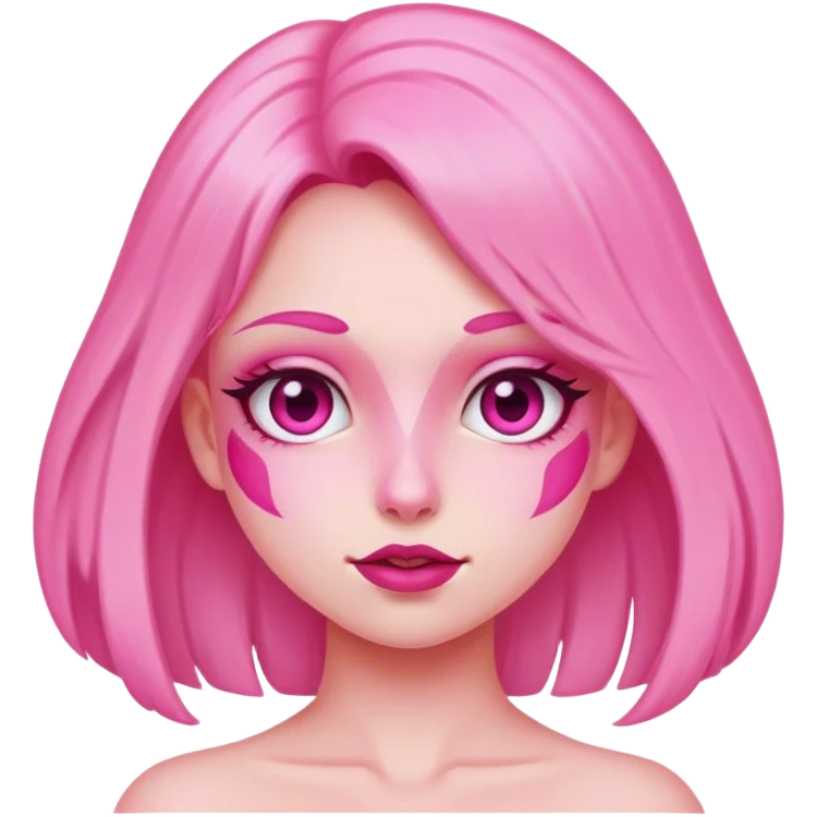 Pink girl  emoji