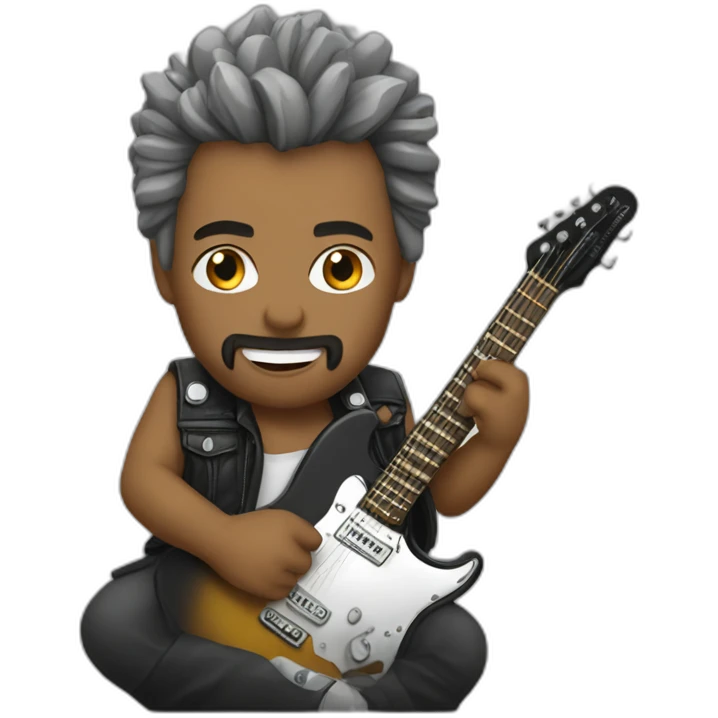 Rock star emoji