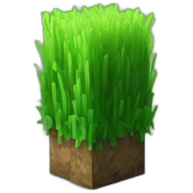 Minecraft grass block emoji