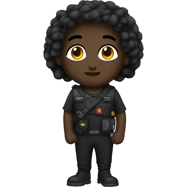 black boba emoji