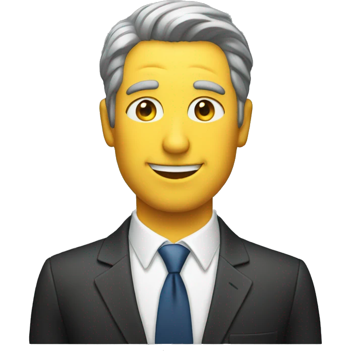 salesman man emoji