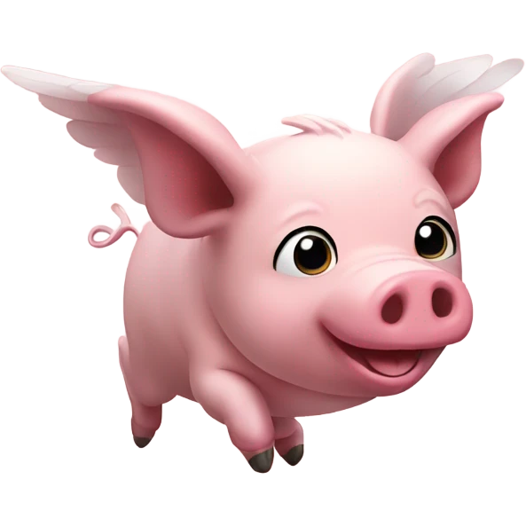 flying pig emoji