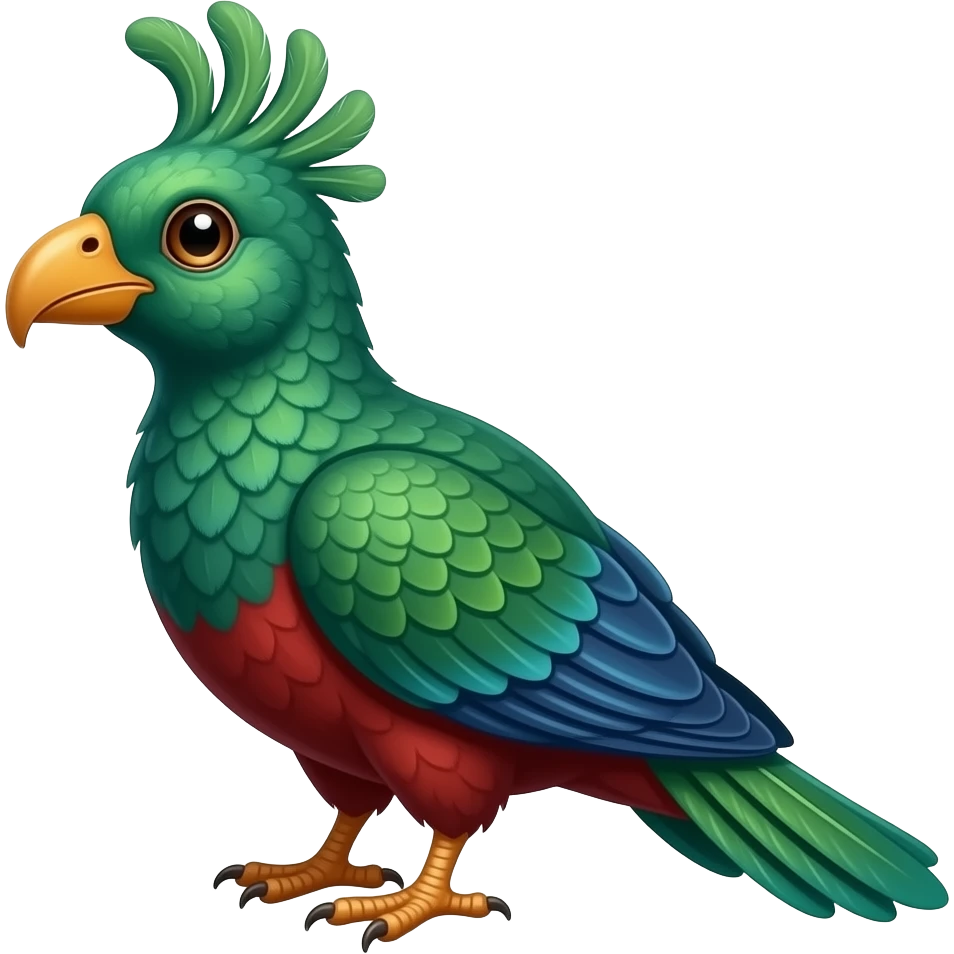 Quetzal emoji
