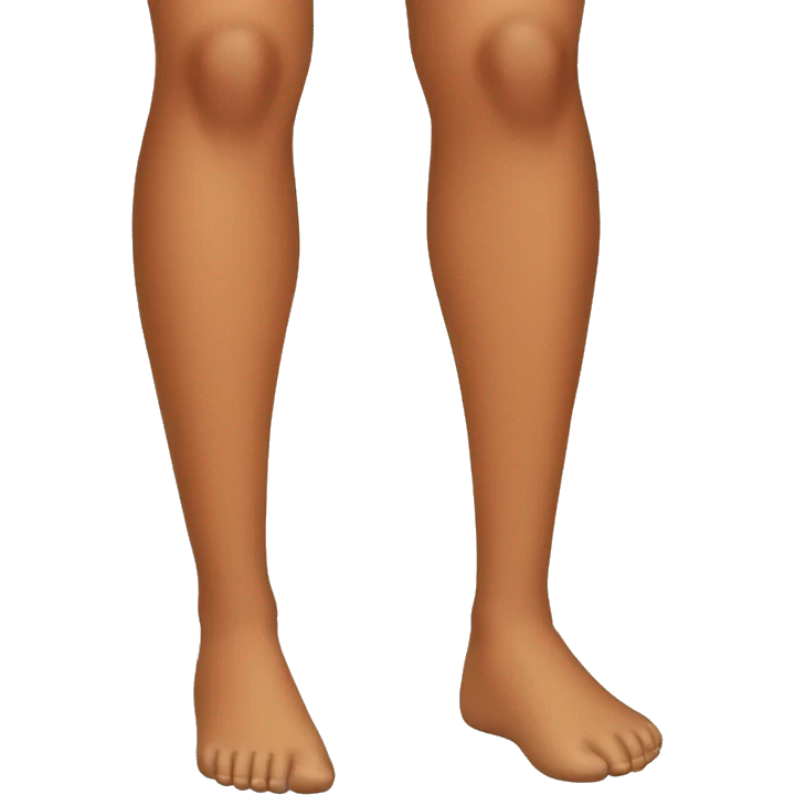 tanned legs emoji