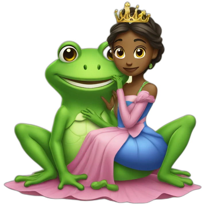 La princesse et la grenouille emoji
