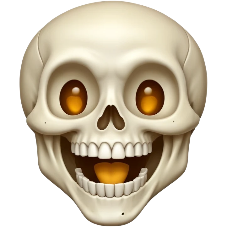  skeleton laughing emoji