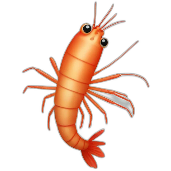 Shrimp emoji
