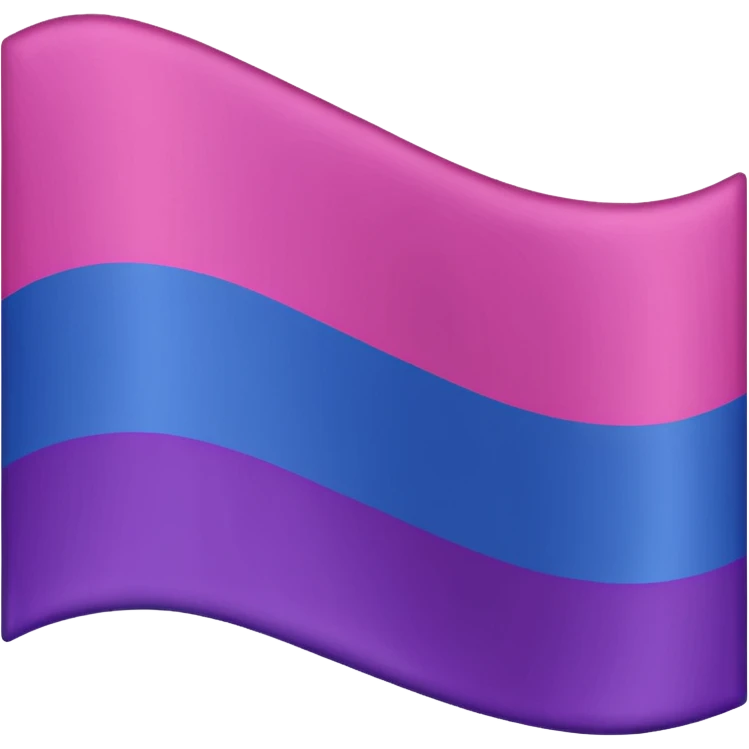 Bisexual flag emoji