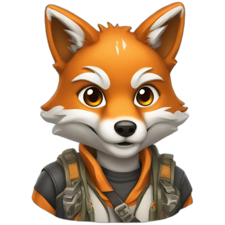 Fox gamer emoji