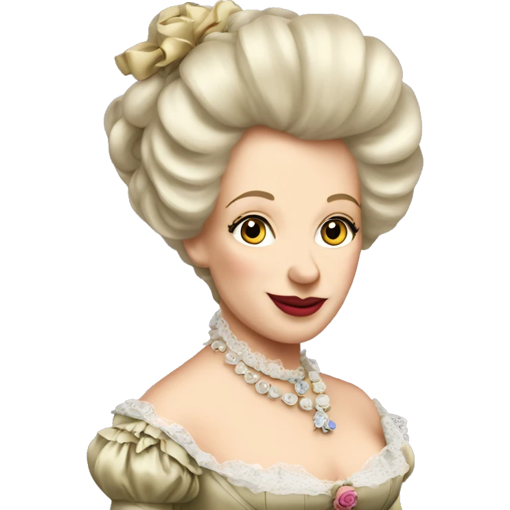 marie antoniette coquette emoji