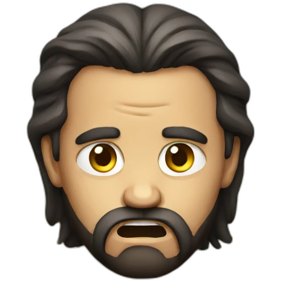Angry jesus emoji