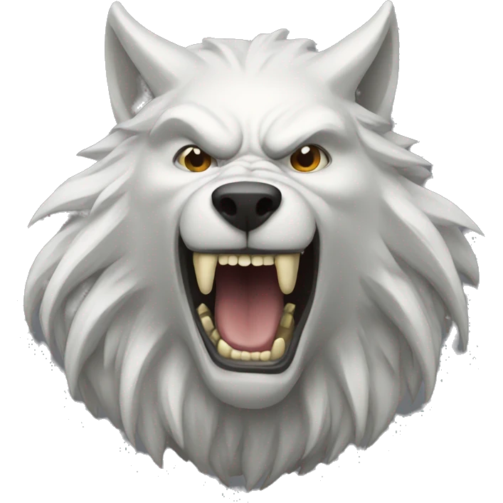 Lycan white emoji