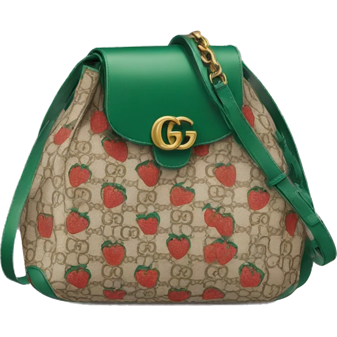 Gucci bag emoji