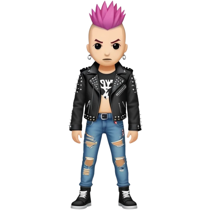 Punk fun emoji