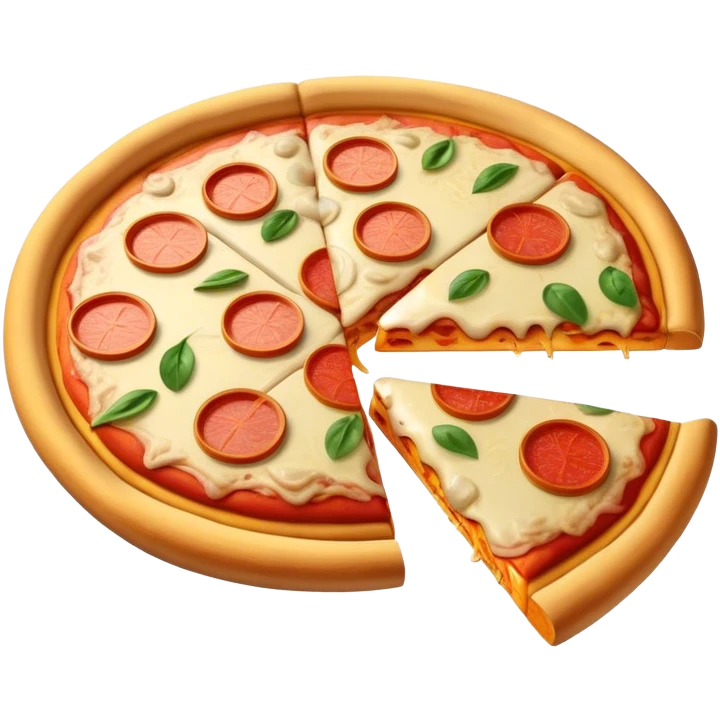Pizza with gold bars emoji