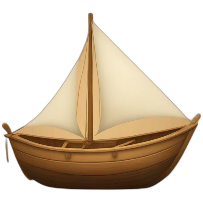 Wooden Boat  emoji