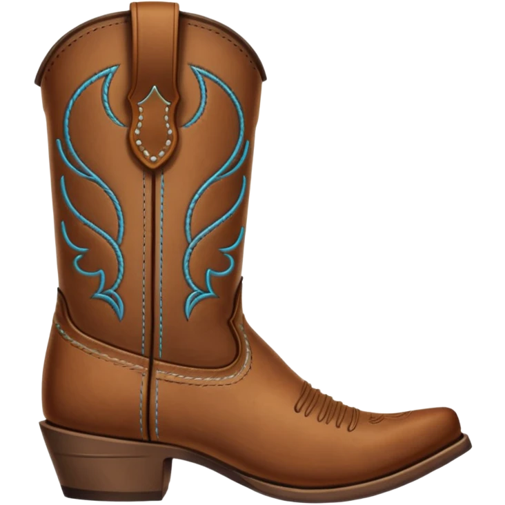 Cowboy boot emoji