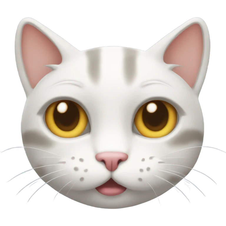 Middle finger cat emoji