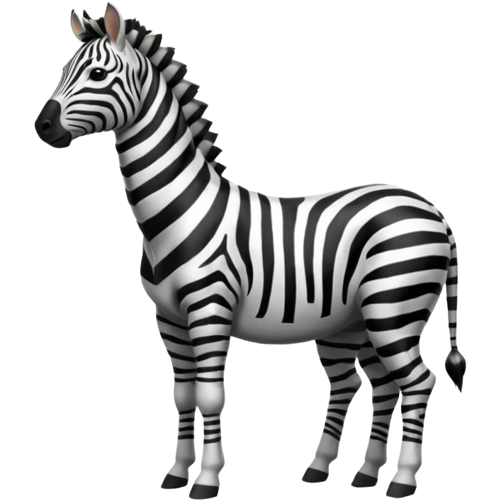 Archer zebra emoji