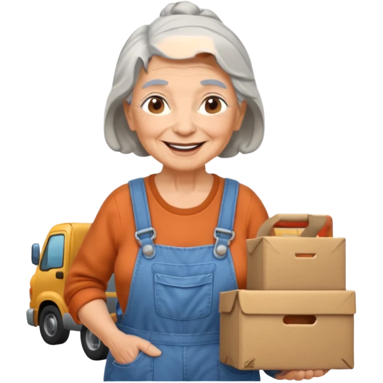 granny loading emoji