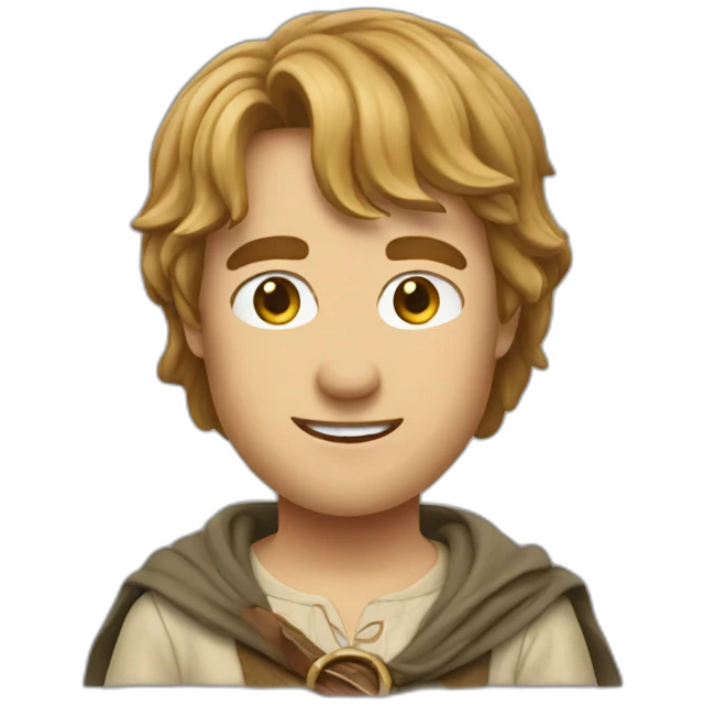 Sam in the lord of the ring emoji