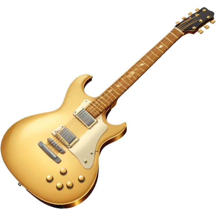 cinematic-realistic-guitar,-polished-metal,-warm-golden-reflections-dancing-along-its-surface,-soft-hands-carefully-positioned-over-the-keys,-glowing-with-an-elegant-and-airy-charm. emoji