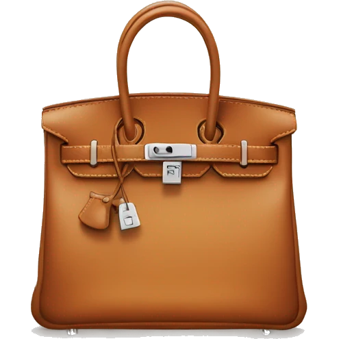 Hermes Birkin bag emoji