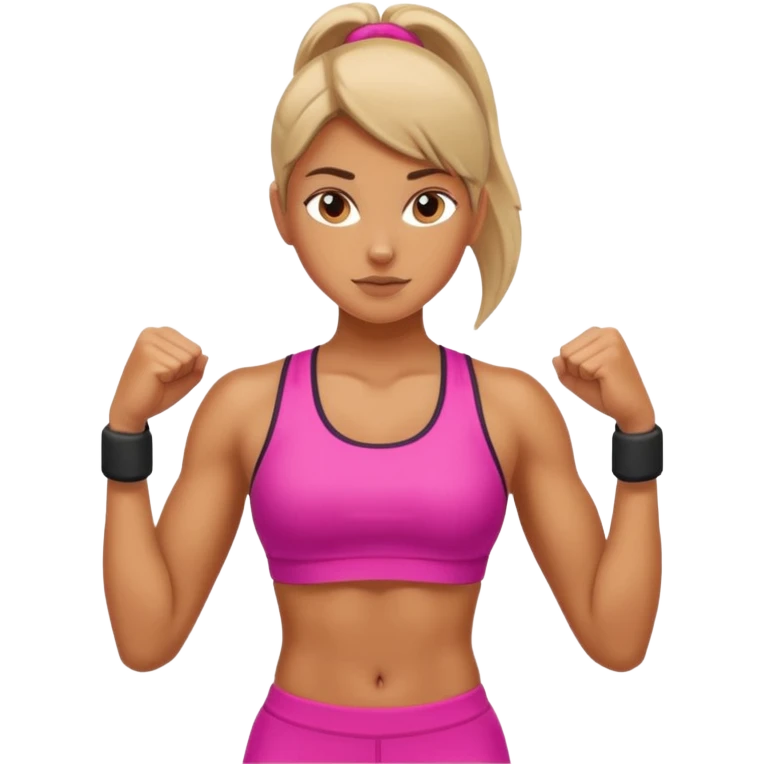 Gym girl emoji