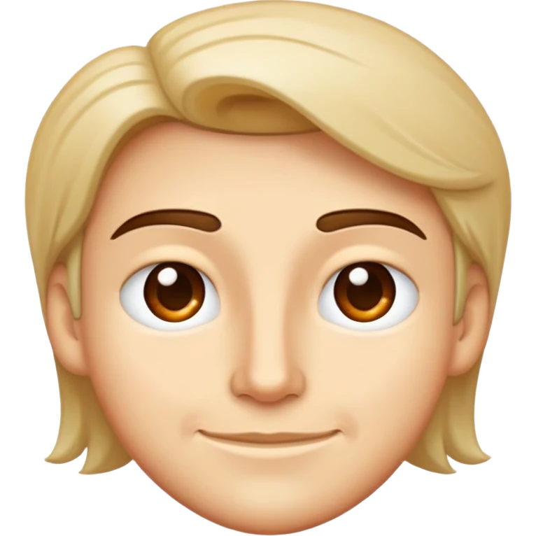 Condescending face emoji
