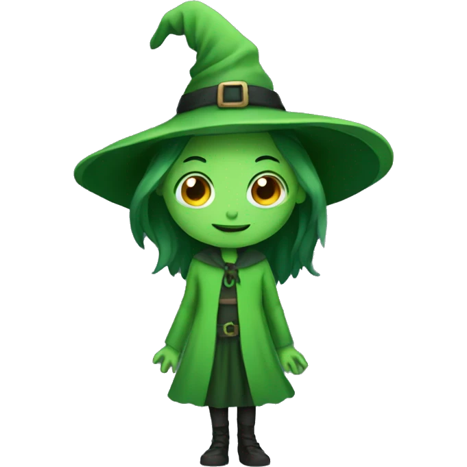 green witch emoji