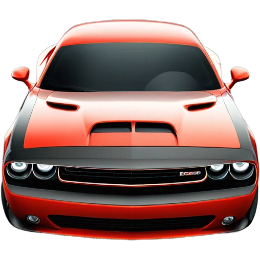 Dodge challenger  emoji
