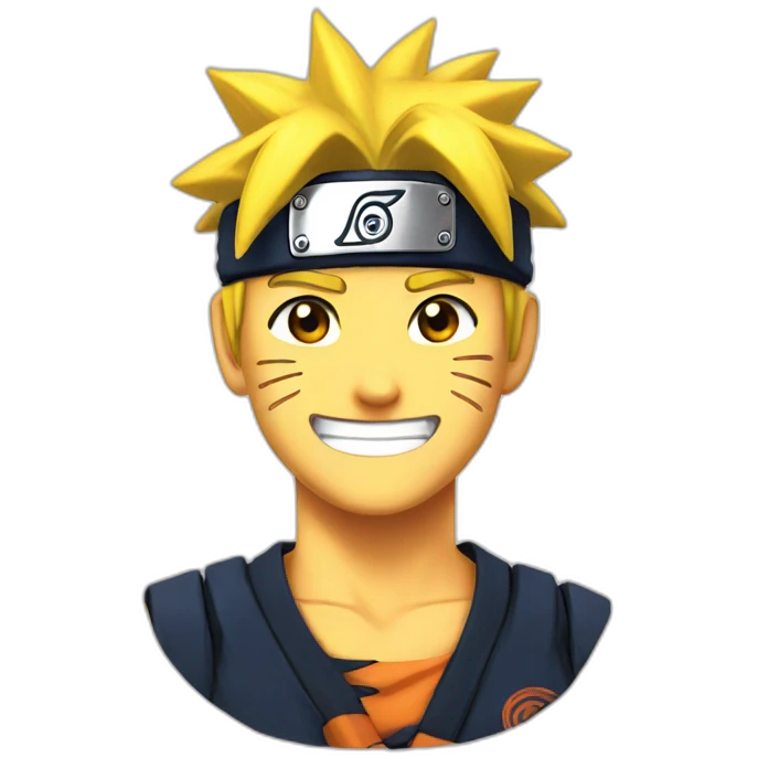Naruto smiling emoji emoji