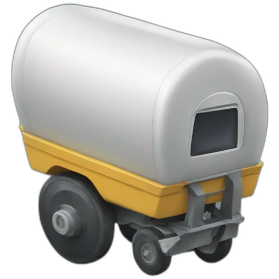Moving pod emoji