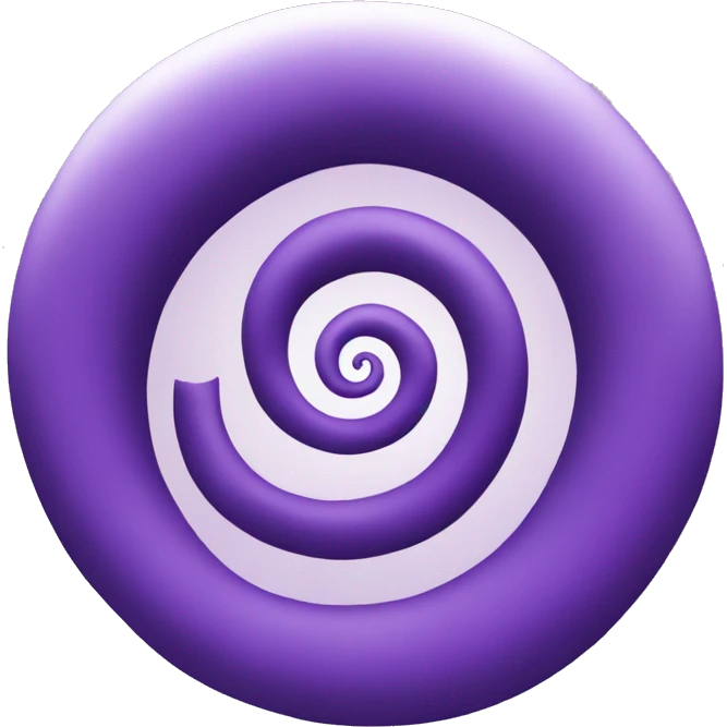purple spiral emoji
