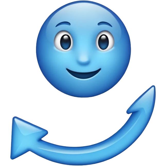 Checkmark blue emoji