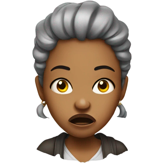 Mad girl emoji