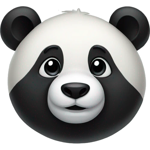 Oso panda  emoji