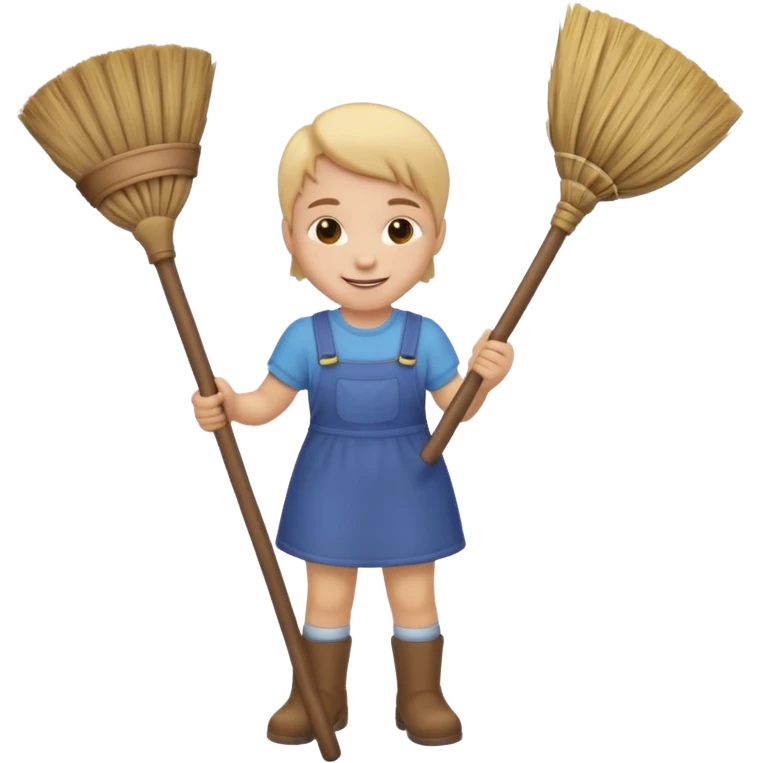 Emoji to encourage kids to do chores - should contain something about house chores emoji