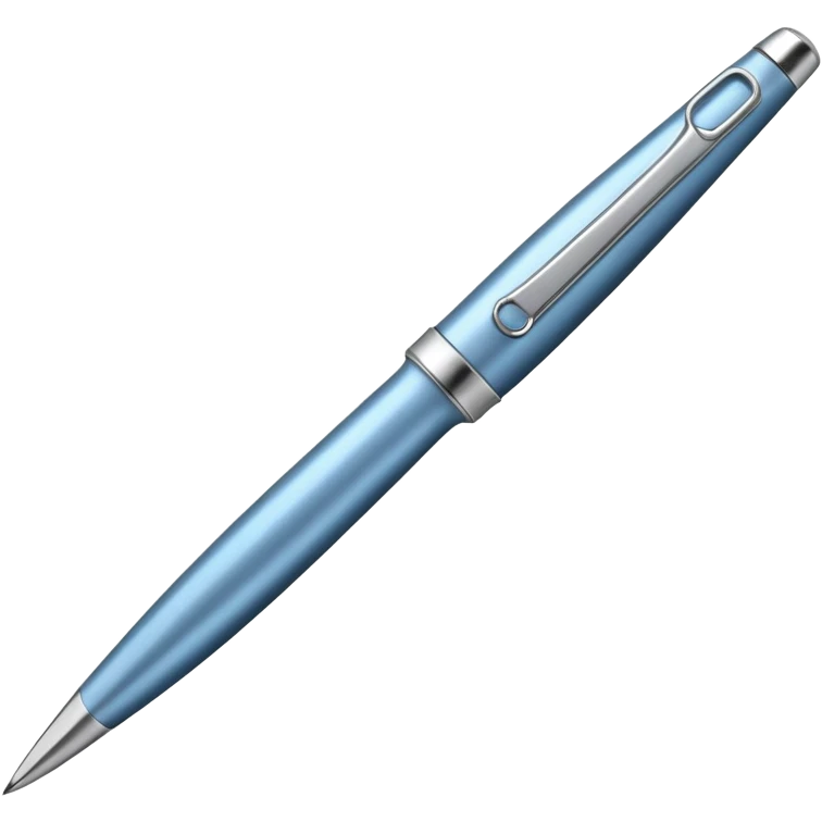 a pen that looks like a knife emoji