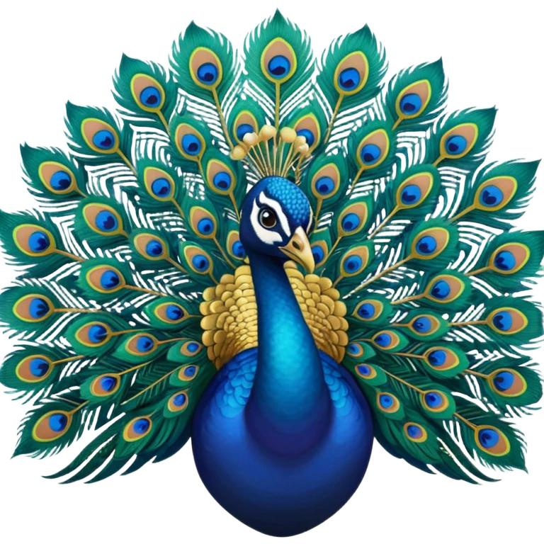 peacock
 emoji