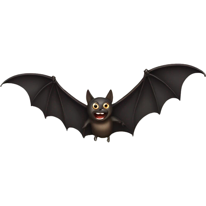 flying bat emoji