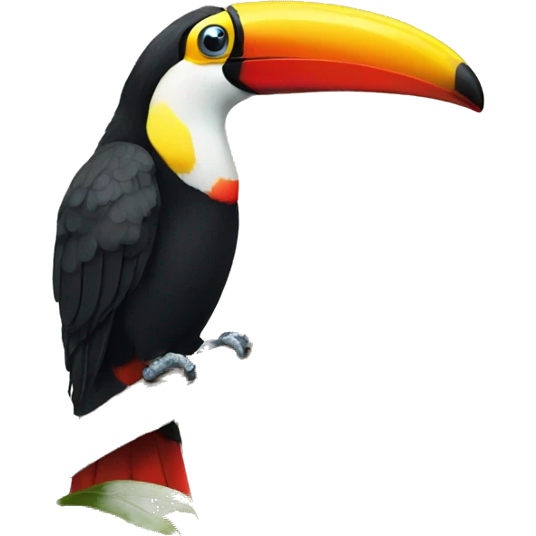 Toucan on an branch emoji