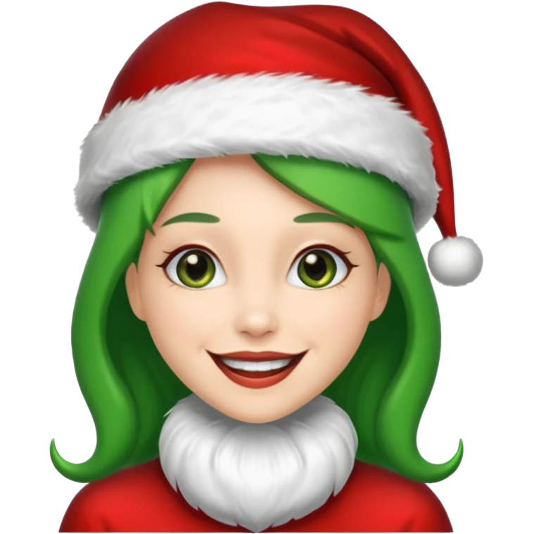 women santa alien 
   emoji