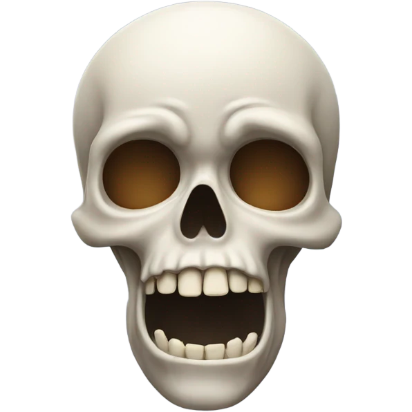 skull crying emoji