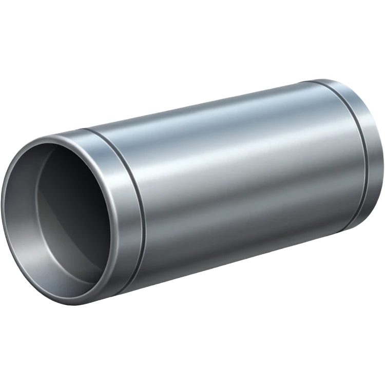 Clean metal beam, smooth steel surface, no rust, no scratches, industrial support beam, realistic, neutral color, high-quality render emoji